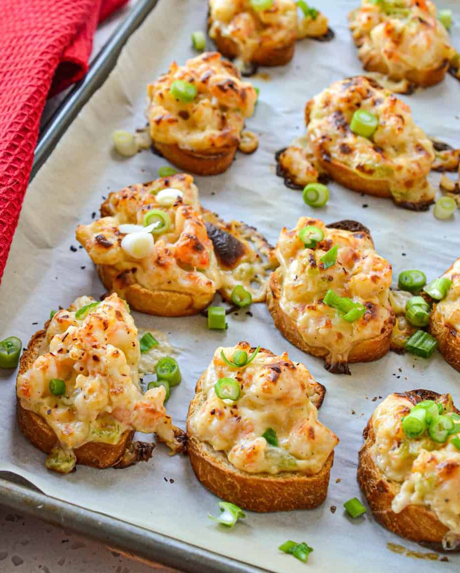 Baked Shrimp Toast