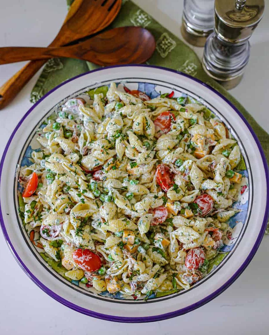 Bacon Ranch Pasta Salad