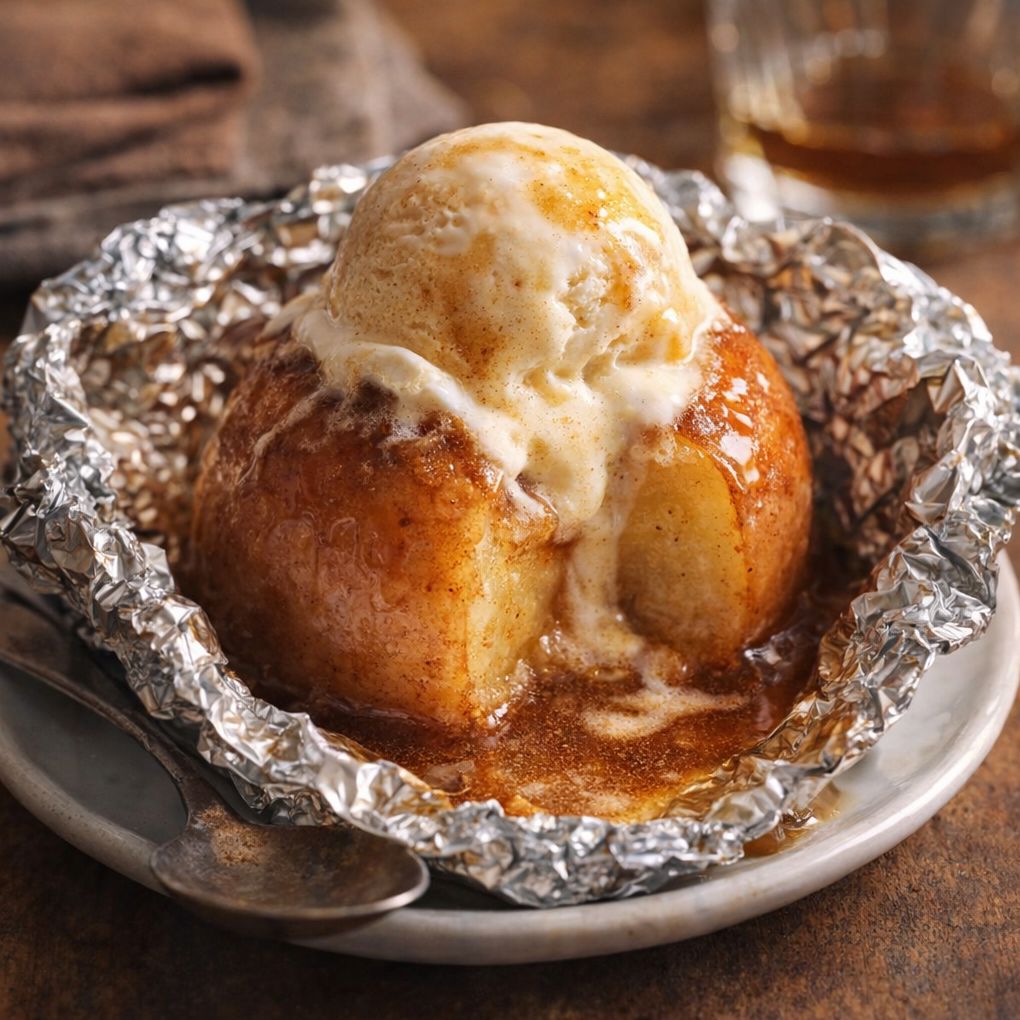 Foil-Wrapped Baked Apples