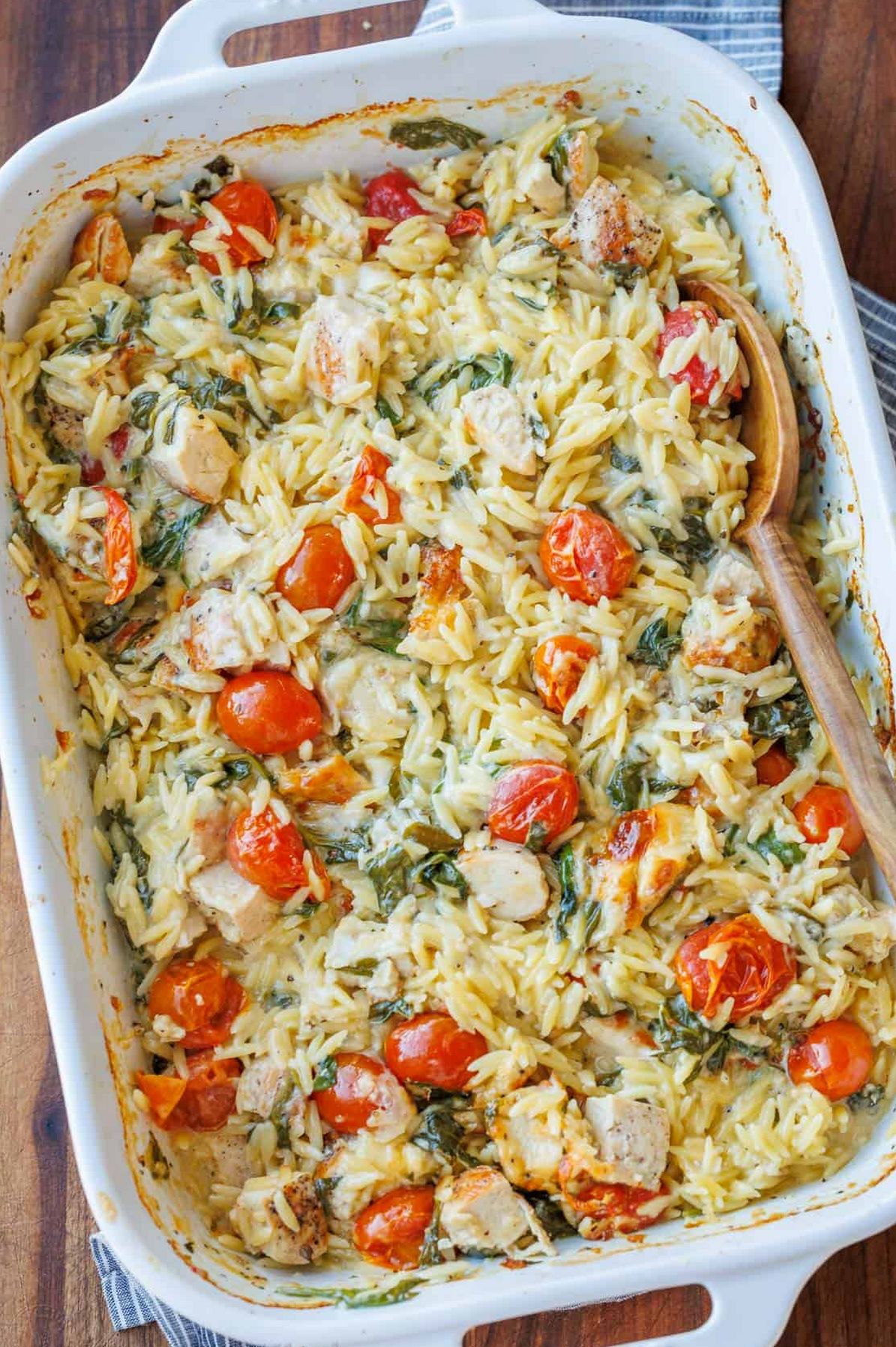 Chicken Orzo Bake Recipe