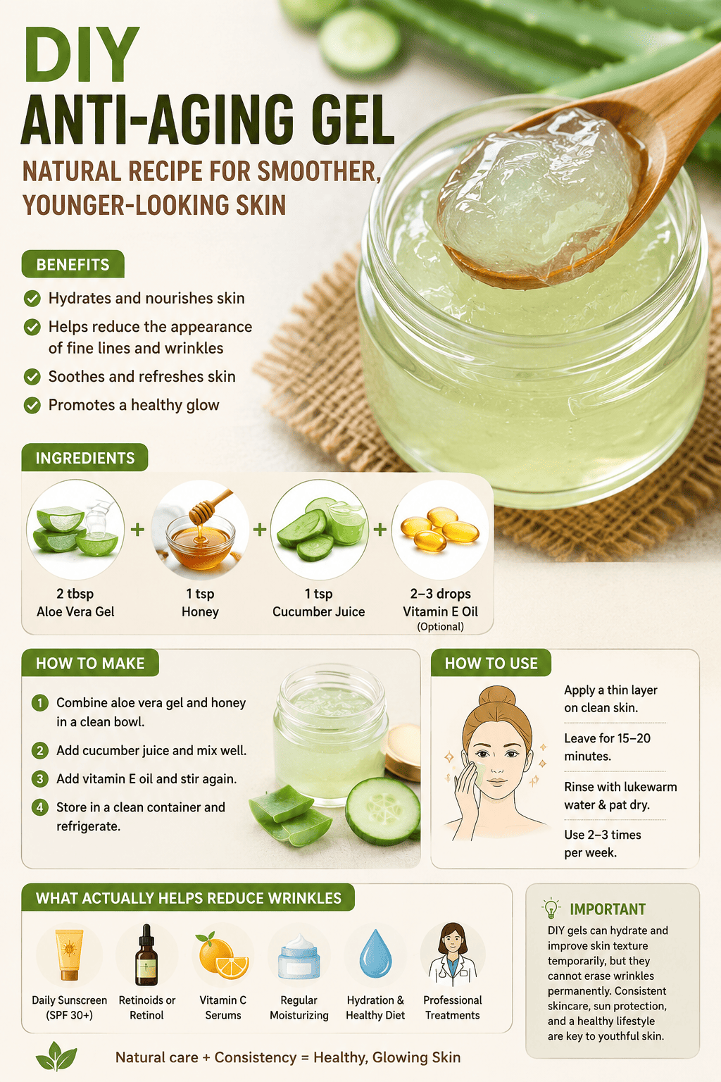 DIY Anti-Aging Gel