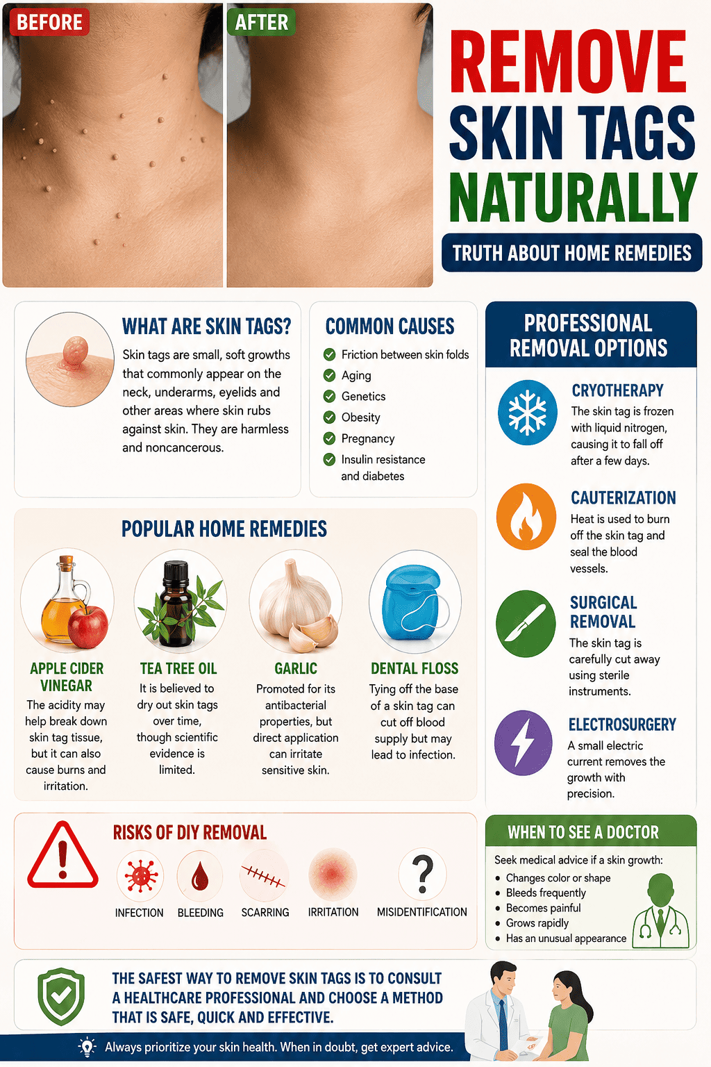 The Truth About Removing Skin Tags: Do Home Remedies Really Work?