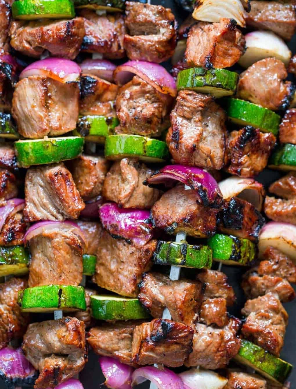 Grilled Steak Kebabs