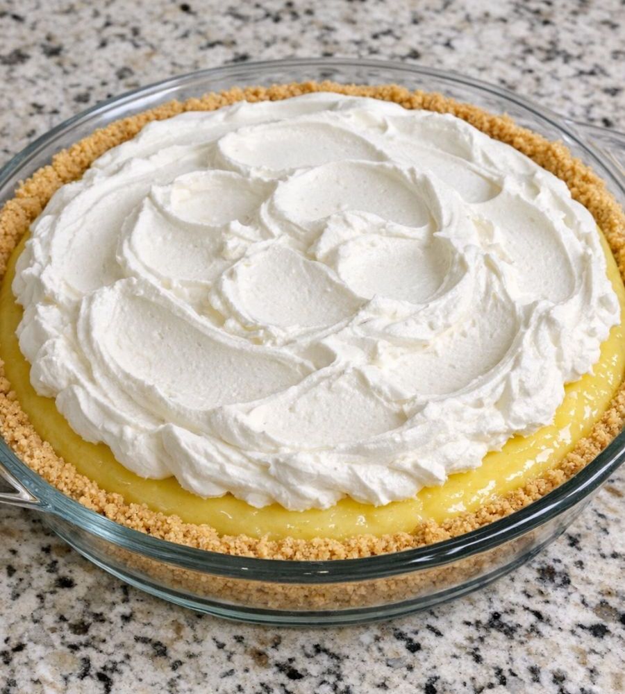Lemon Pudding Pie