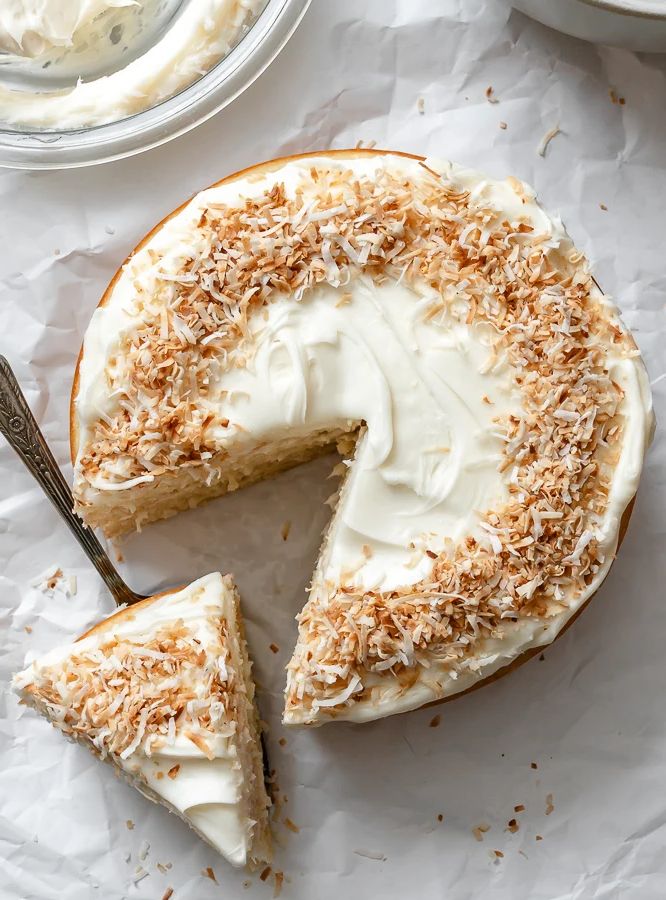Vegan Coconut Cake