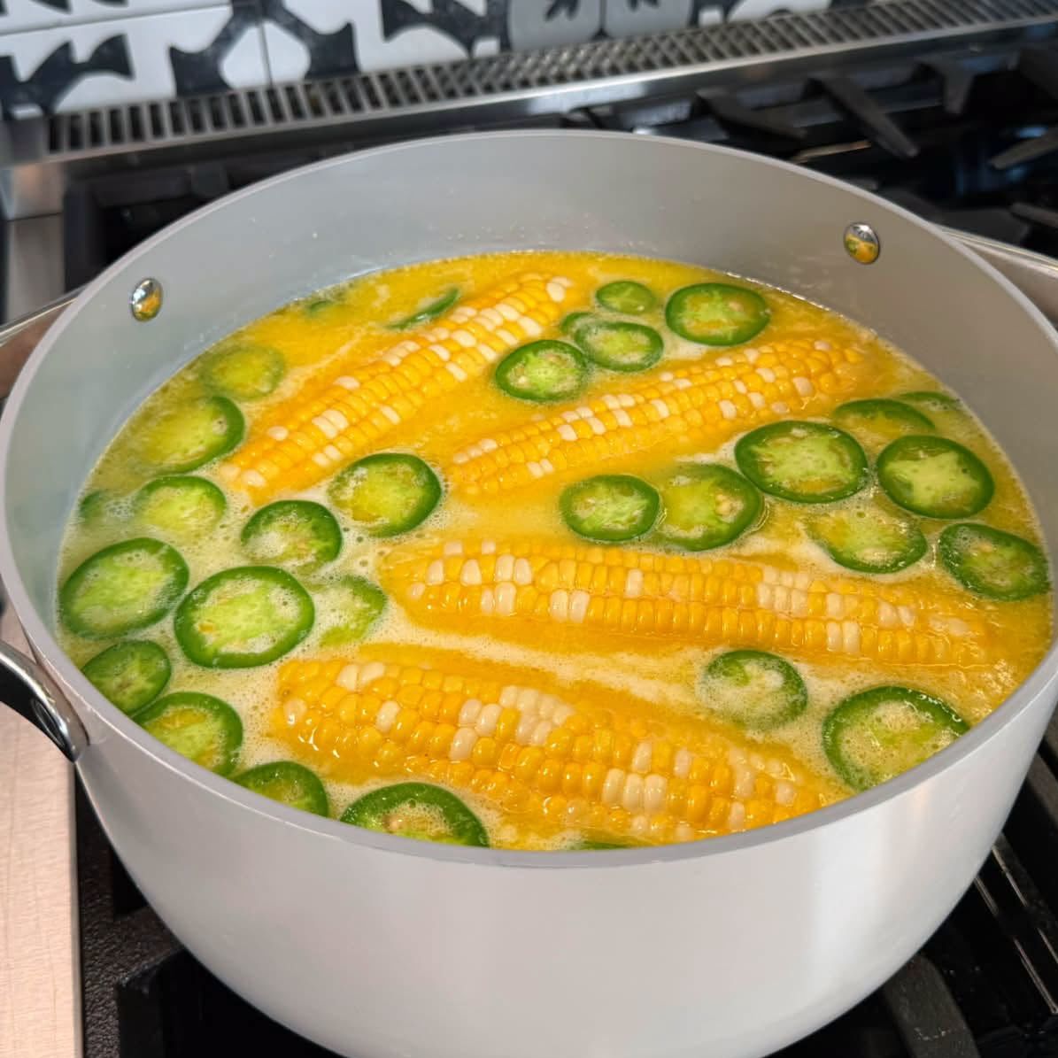 Spicy Butter Jalapeño Corn on the Cob Recipe