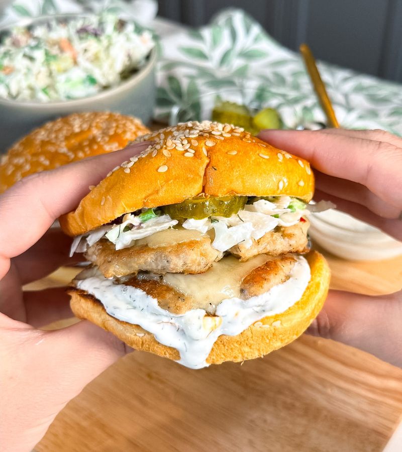 Dill Pickle Smash Burgers