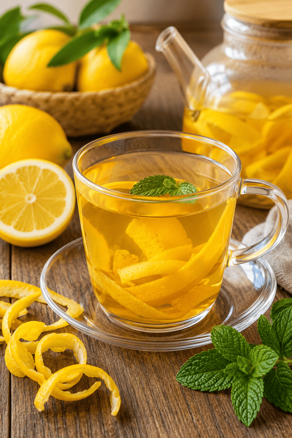 Lemon Peel Tea
