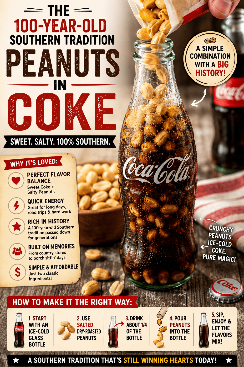 Peanuts in Coke