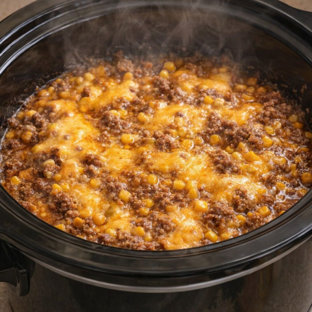 Amish Beef and Corn Casserole