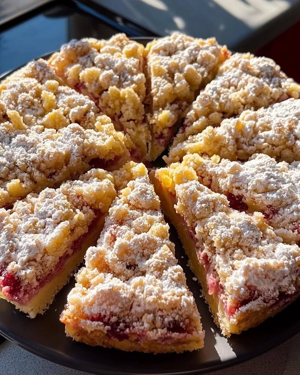 Chilean Strawberry Kuchen