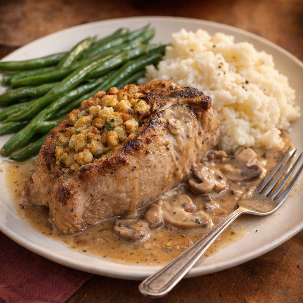 Stuffed Pork Chops
