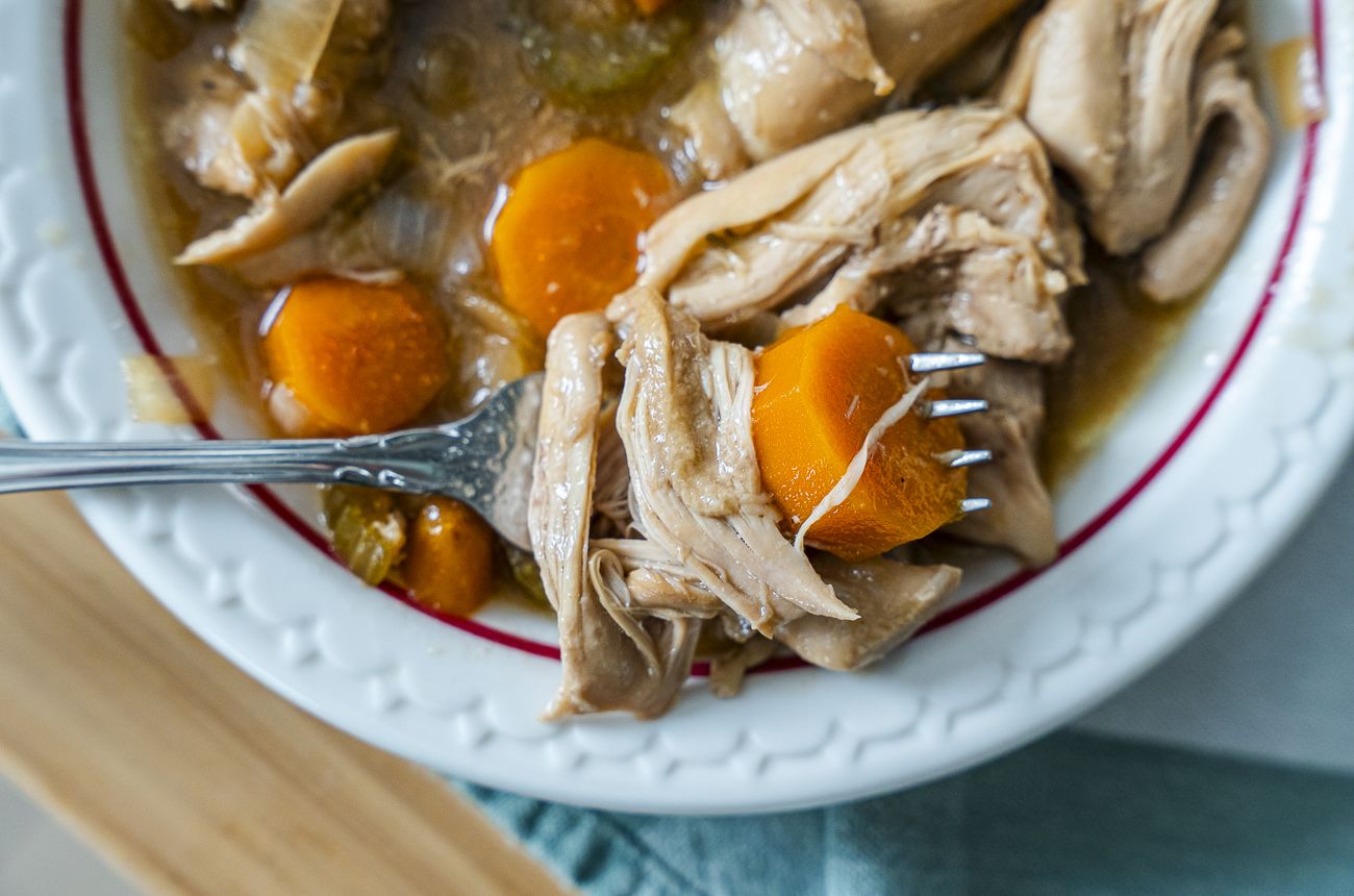 Slow Cooker Chicken Pot Roast