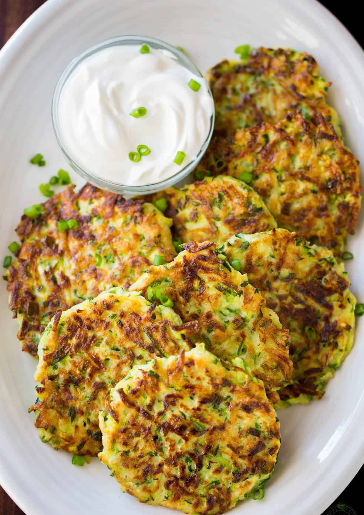 Zucchini Fritters Recipe