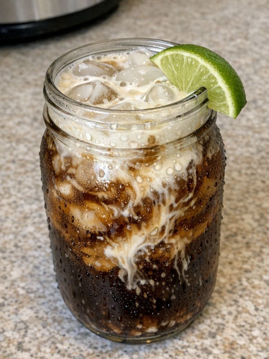 4-Ingredient Dirty Cola Recipe – Easy Creamy Cola Drink