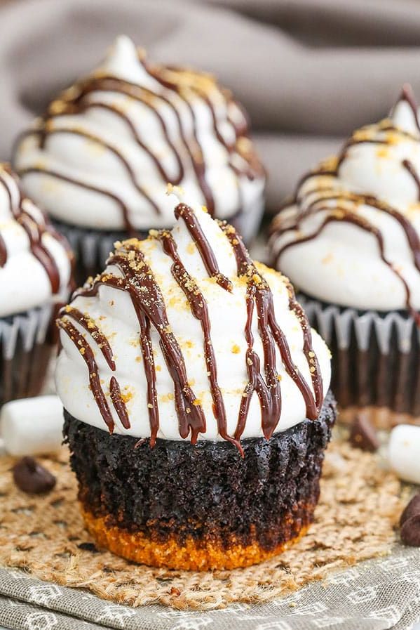 S’mores Cupcakes