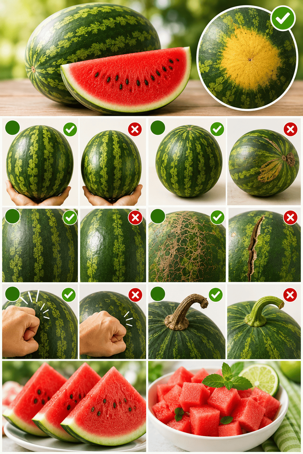 How to Choose a Sweet Watermelon