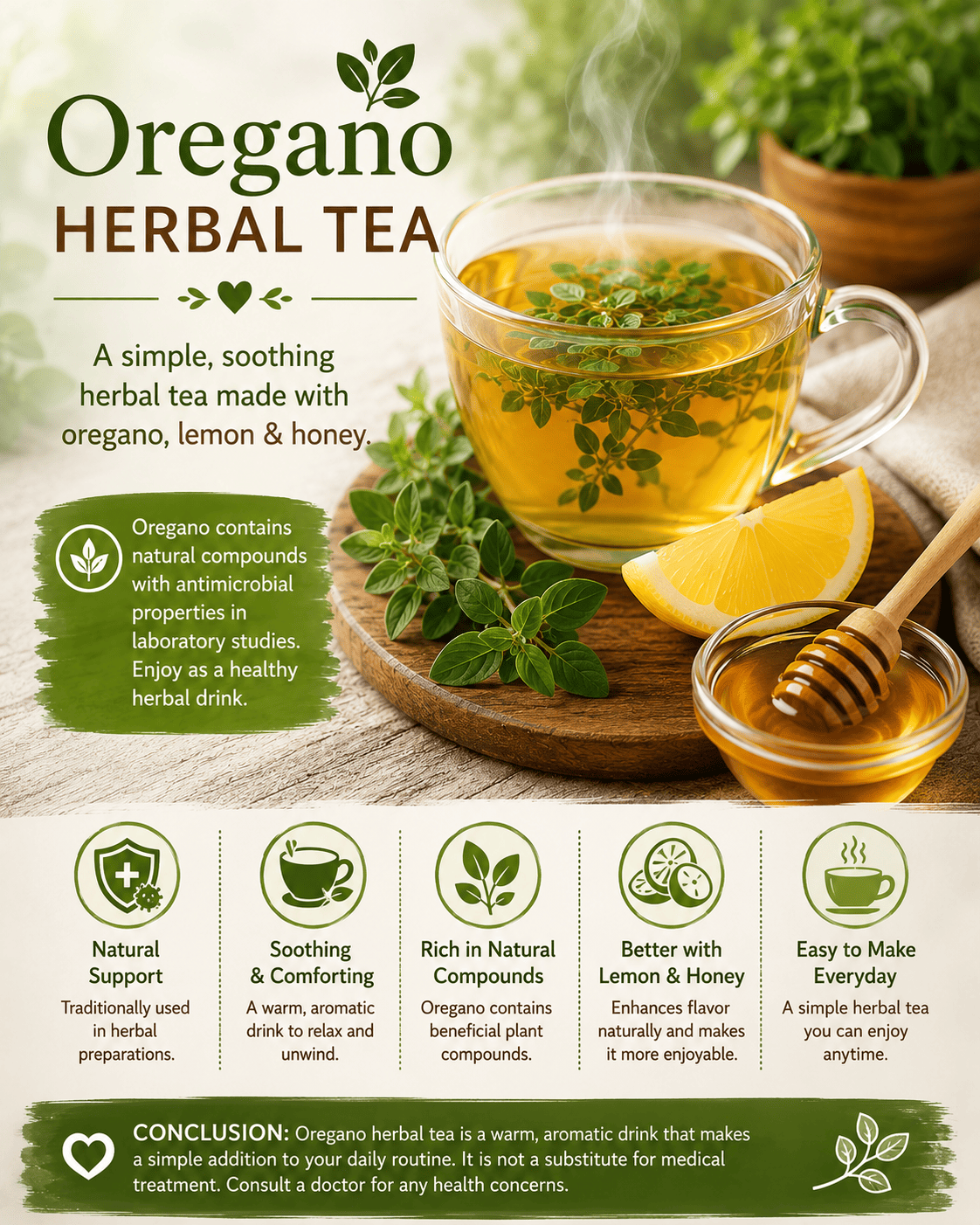Oregano Herbal Tea