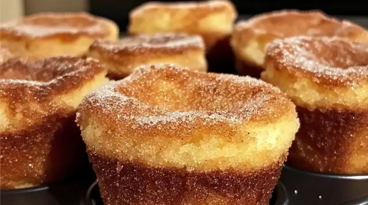 Cinnamon Sugar French Toast Muffins