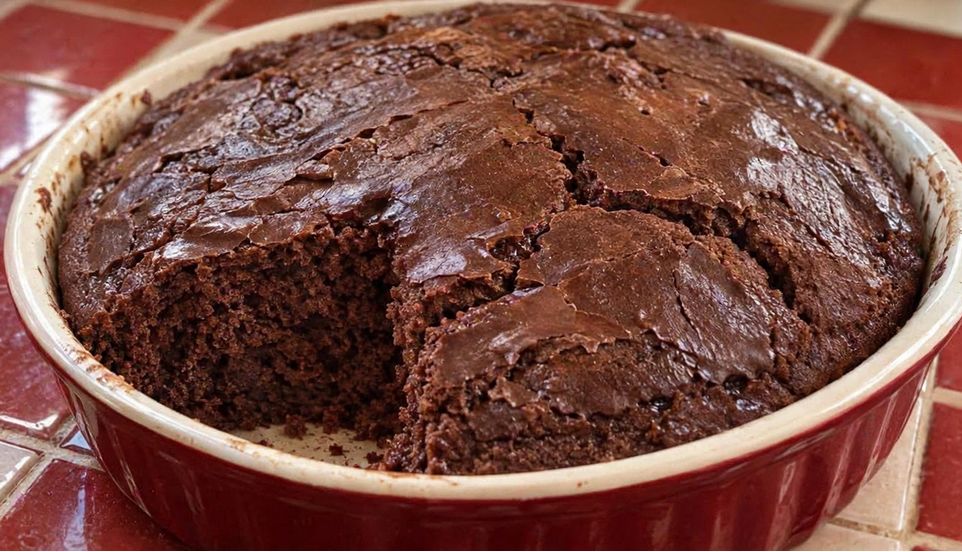 Old-Fashioned Chocolate Mayonnaise Cake