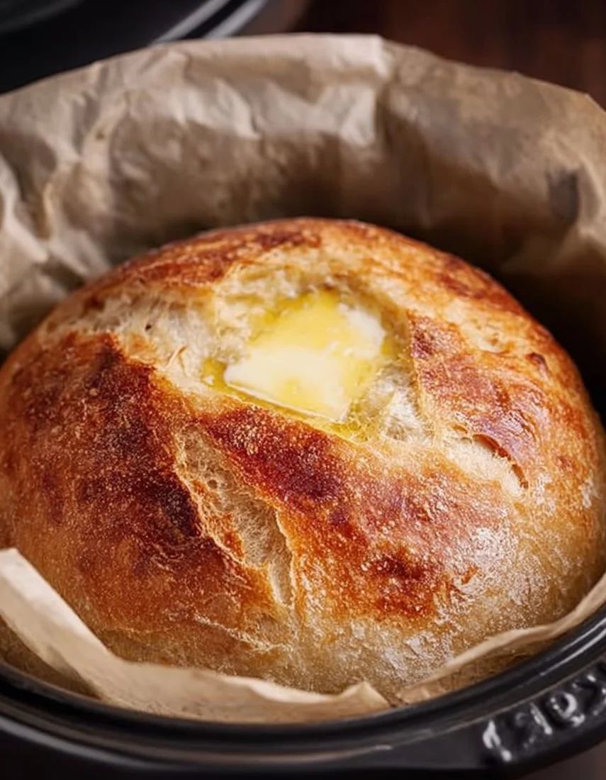 Easy Crock Pot Bread