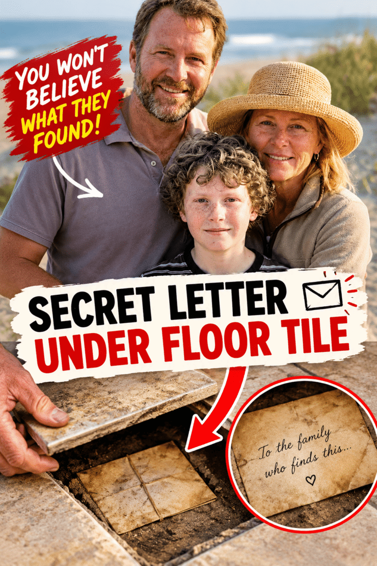 Secret Letter Under a Floor Tile Changed Our Family