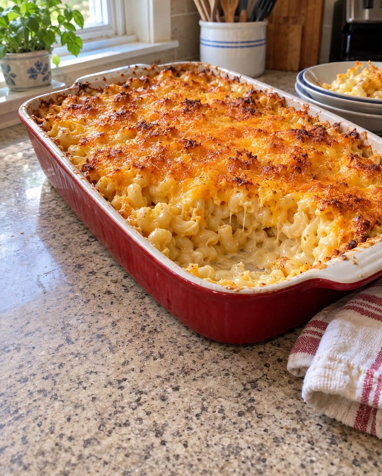 Easy Baked Mac and Cheese