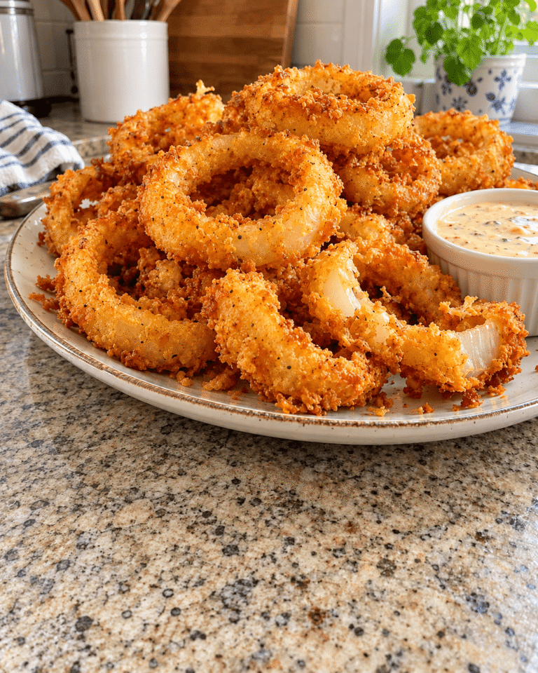 Homemade Onion Rings – Crispy, Golden & Easy to Make