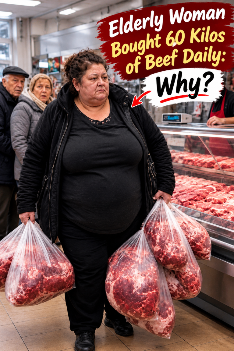 Elderly Woman Bought 60 Kilos of Beef Daily: Why?